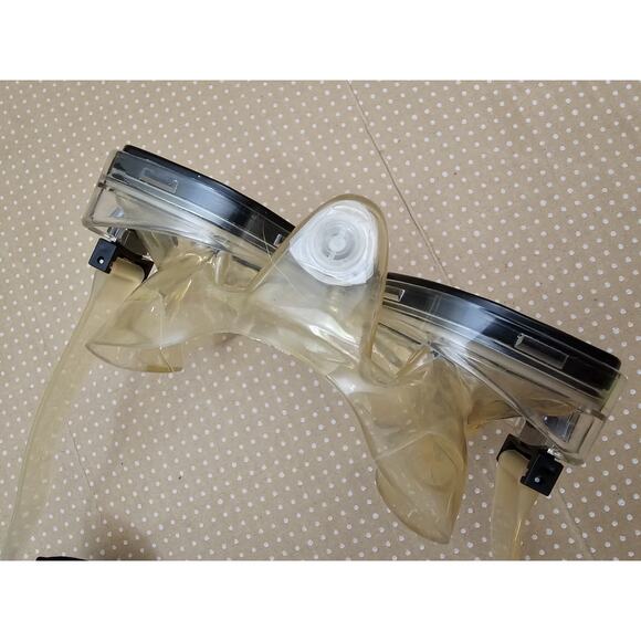 Ocean Master Dive Mask – Q-Strap – Tempered Glass – Black - Picture 6 of 7